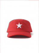 Boné Estilo Cubano - Modelo Che Guevara Clássico- vermelho